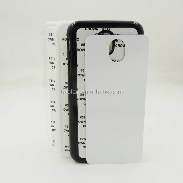 2D 승화 인쇄 빈 전화 케이스 삼성 갤럭시 J7 프로, 커버 2D 승화 휴대 전화