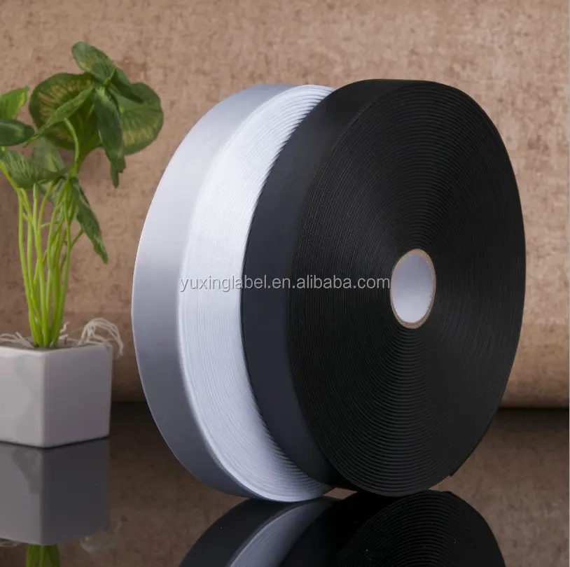 high quality wholesale custom polyester printed Woven Edged Stain Ribbon