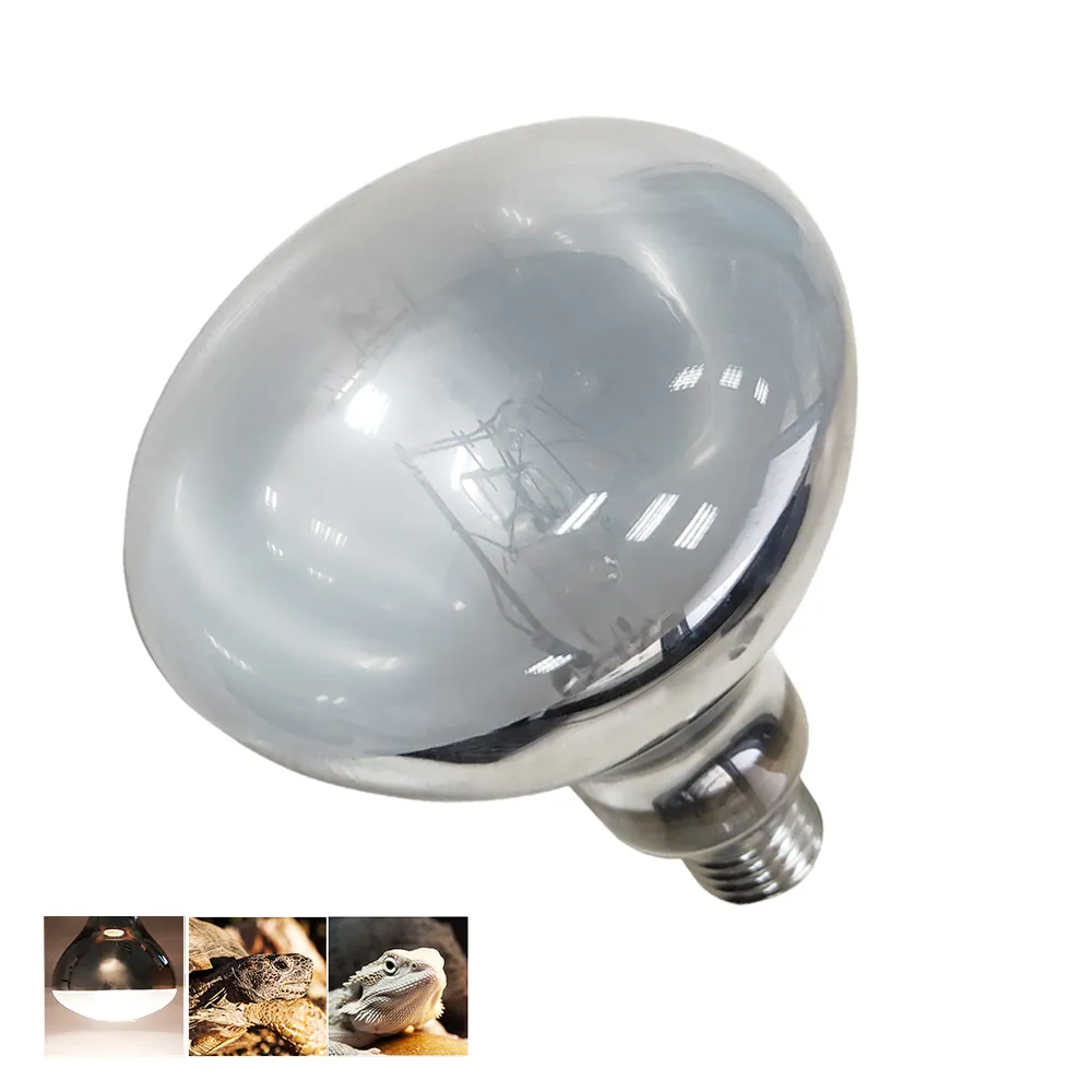 Hơi thủy ngân 125 watt nhiệt tráng điện ánh sáng mặt trời uva uvb bóng đèn cho bò sát