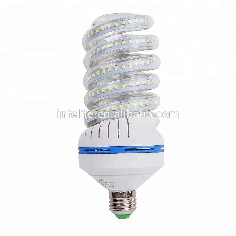 Forma a spirale LED A Risparmio Energetico CFL Lampadina Del Cereale Della Lampada Della Luce 5 W 7 W 9 W 12 W 16 W 20 W 24 W 30 W