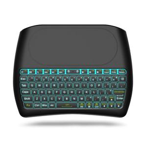 ACEMAX D8 2.4GHz Mini Wireless <strong>Keyboard</strong> With Touchpad Mouse Backlit Rechargeable Battery Best Remote Partner for <strong>Raspberry</strong> <strong>Pi</strong>