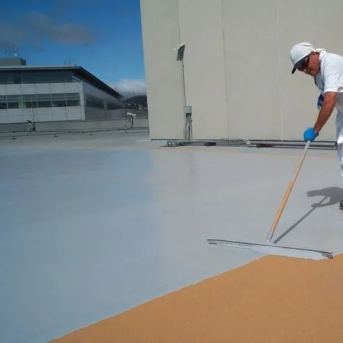 Fabricante um componente poliuretano PU pintura impermeável revestimento para telhado