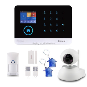 Wifi gprs gsm rfid אבטחת מערכת diy דלת חיישן מצלמה מעורר