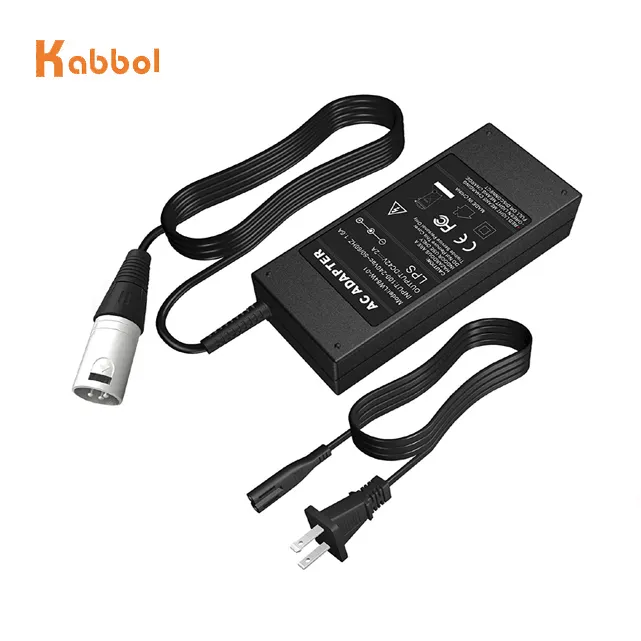 Chargeur d'alimentation de batterie 42V 2a, adaptateur AC, pour vélo électrique, Scooter, Skateboard, pour Xiaomi Mijia M365, Ninebot ES1