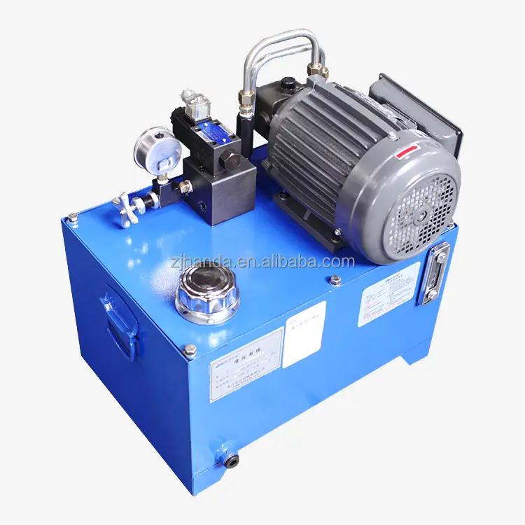 Cina harge 12 volt 12 v 24v 220v dc 700 bar diesel elettrico micro piccolo mini di potenza idraulica pacchetto unità di pompa e motore listino prezzi
