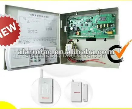 ¡Soporte Contact ID Centro Monitor! ¡Wolf-Guardia! ¡2013 alarma GSM! MC-03 nuevo tipo de Sensor de alarma de puerta de guardia del lobo