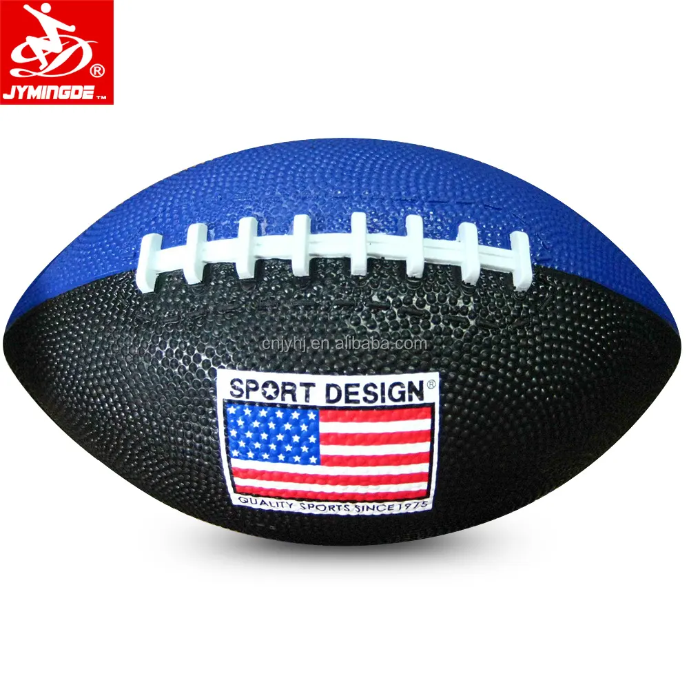 Brauch werbe-mini-american football mit schwarzer farbe