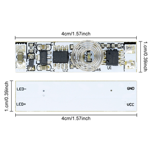 Kapazitives Sensor modul für Berührungs schalter 9V-24V 30W 3A LED-Dimm steuerungs lampen Aktive Komponenten Drei-Modus-Hard Light-Controller - Product Image 6