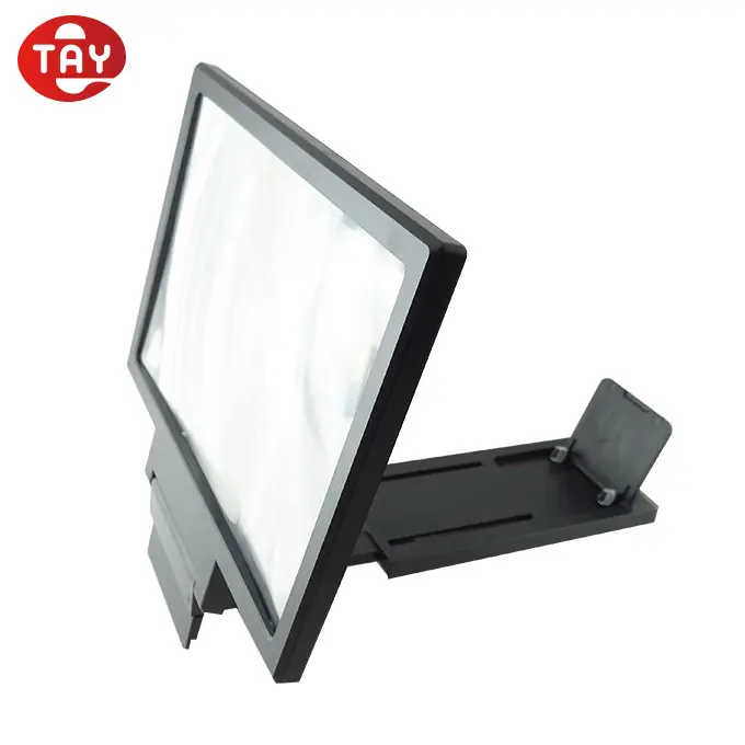 Business Gift Enlarge Magnifying Glass Flat Mobile Phone Screen Magnifier for Reading
