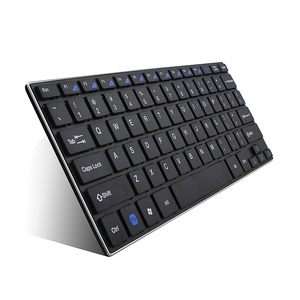 Teclado y ratón de ordenador multimedia de metal, personalizados, combo de especificaciones inalámbricas