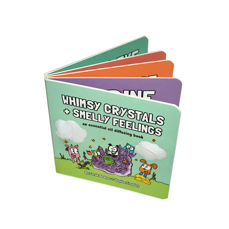 Tablero barato de alta calidad para niños, impresión de libros para niños