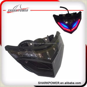 Sıcak satış motosiklet tamir led arka lambası fren lambası dönüş ışığı kuyruk lambası kawasaki ninja 250/300 için - Product Image 2