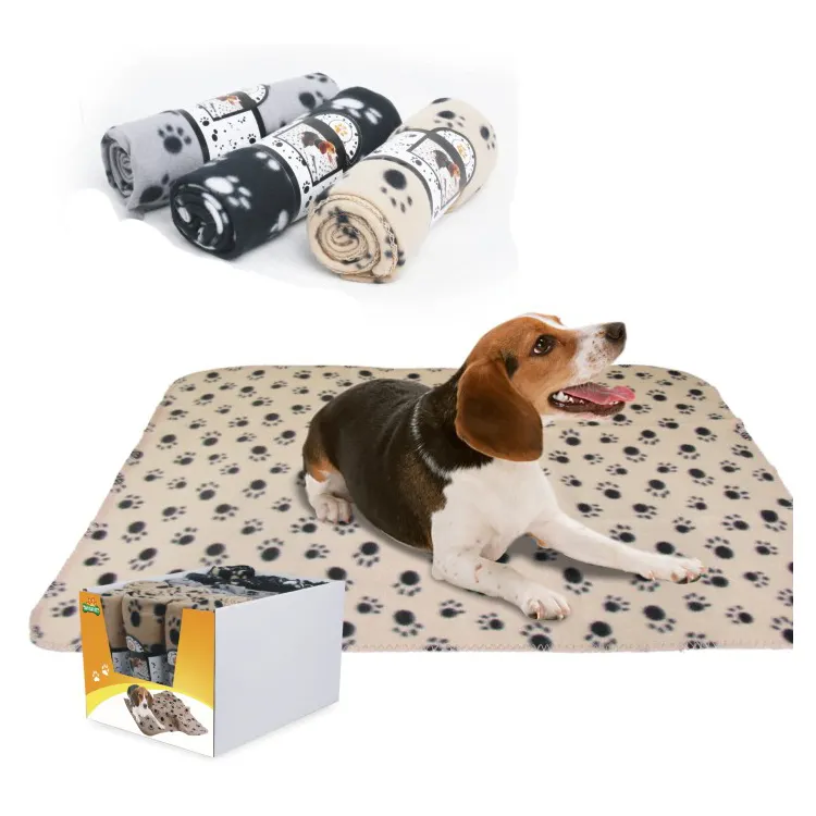 الجملة مخصص لينة كبيرة سرير كلب مخصصة لطيف بطانية كلب