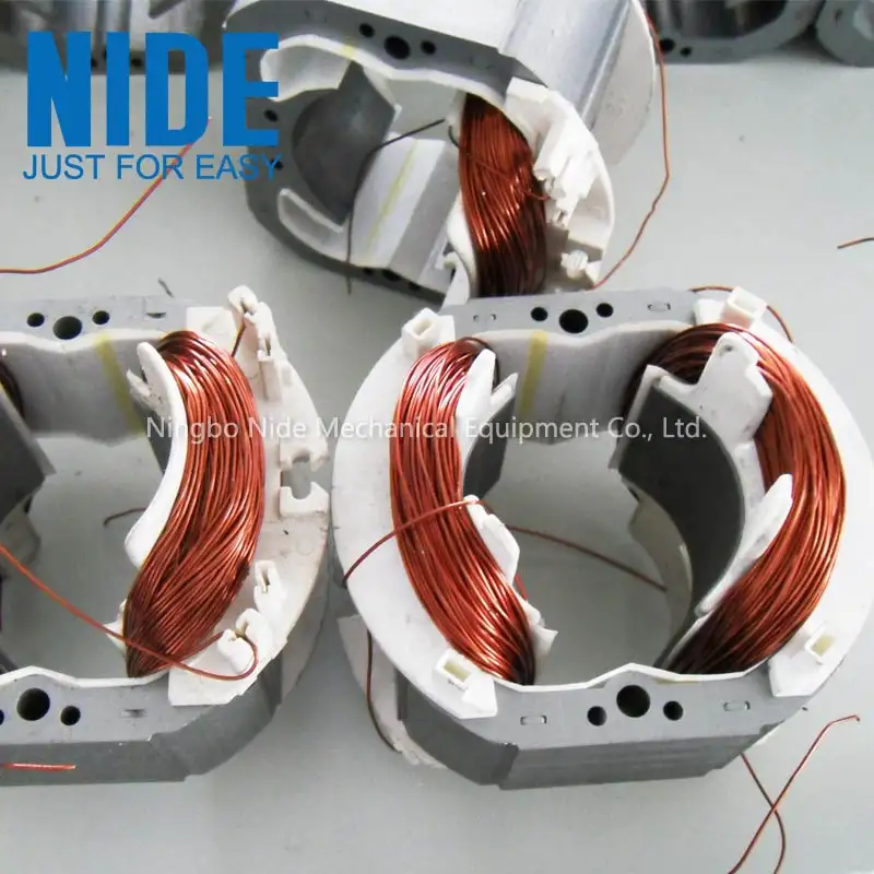 Automatische 2 pol Universal motor stator coil winding maschine