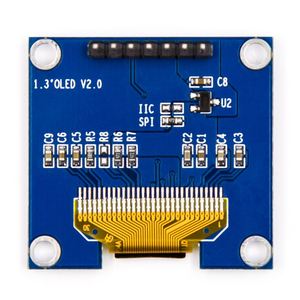 New 1.3 Inch Blue SPI OLED <strong>LCD</strong> Module &amp; CSpin 7pin with GND VCC for <strong>arduinos</strong>
