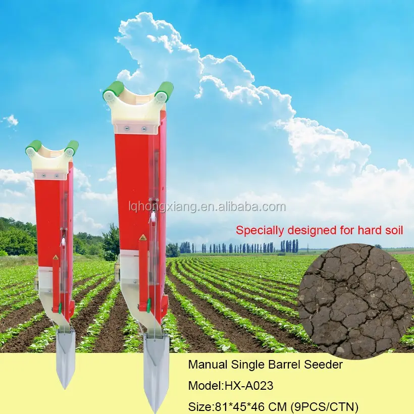 Manuale della macchina mais arachidi piantagione macchina seminatrice per terreno duro Africa di semi automatico