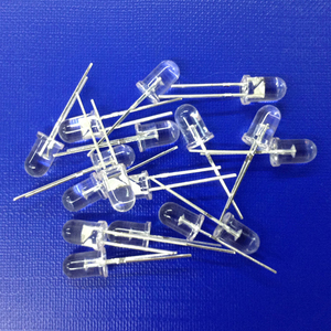 ทะลุผ่านรู 1.5Hz 1/12 Duty กระพริบสีแดง 5 มม. LED ไดโอดไดโอดเปล่งแสงสําหรับตัวบ่งชี้พลังงาน - Product Image 3