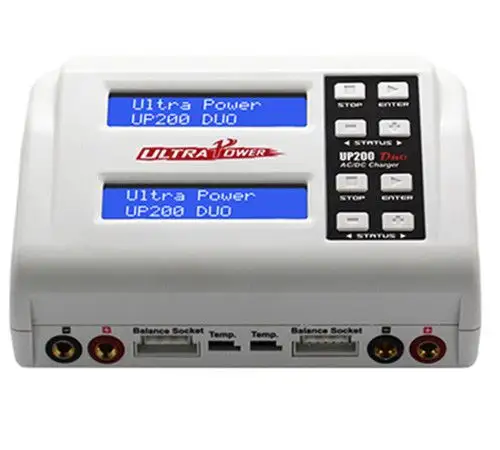 Ultra Power UP200 DUO AC DC 100 W RC Lipo Caricatore Dell'equilibrio Della Batteria