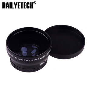 52MM 0.45 X Wide Angle <strong>Macro</strong> Lens for Nikon D3200 D3100 D5200 D5100 From DAILYETECH - Product Image 1