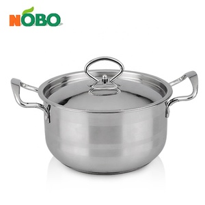 Bộ 8 Nồi Nấu Bếp Cảm Ứng, Nồi Nấu Bằng Thép Không Gỉ Có Tay Cầm Đôi - Product Image 3
