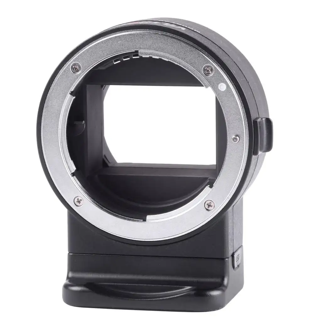 VILTROX-Adaptador de lente AF de enfoque automático NF-E1 para lente Nikon F para cámara Sony E, montaje A9, A6300, A6500, A7RII IS & VR EXIF, actualización USB