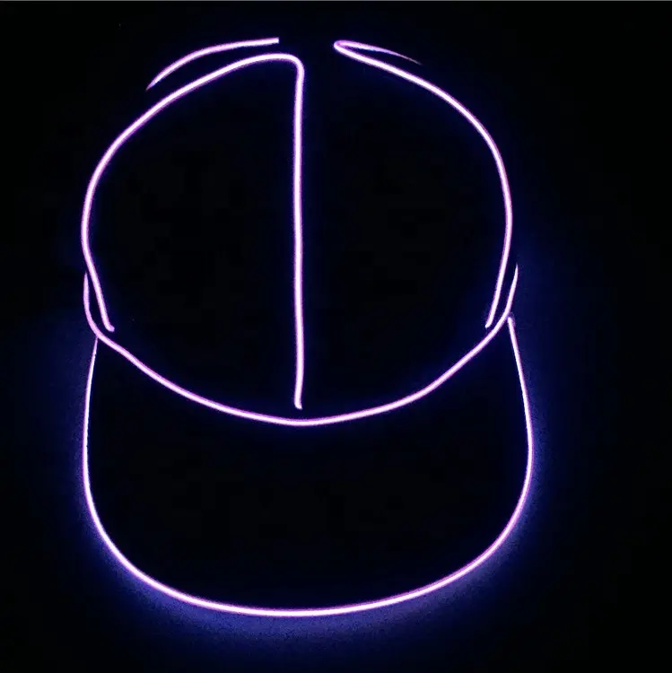 Unisex Del Partito di Vendita Calda Night Club di Alimentazione Protezione Del Cappello Con Luci A LED