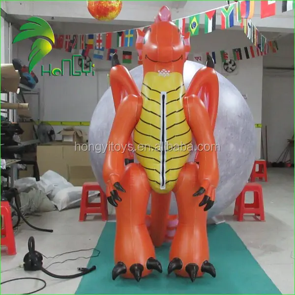 Drago gonfiabile gigante del vestito gonfiabile del drago di vendita calda per divertimento