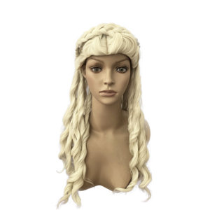 MPW-0610 Chất lượng cao <span class=keywords><strong>daenerys</strong></span> <span class=keywords><strong>targaryen</strong></span> tóc giả nhân vật cosplay cho Halloween và trò chơi của ngai bên - Product Image 3