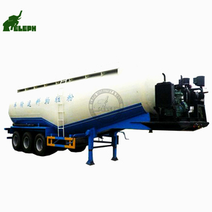 <span class=keywords><strong>3</strong></span>轴60吨粉末材料运输罐半挂车厂二手散装水泥罐车