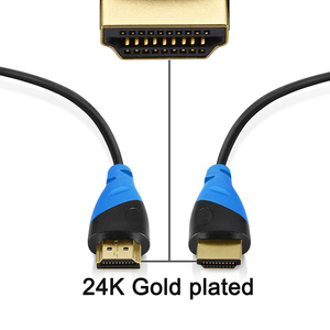 厂家直销供应高清多媒体有线2160P 3D 18gbps高速4k支持HDR 24k镀金高清电视兼容