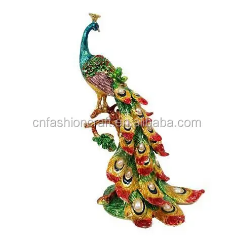 decorative peacock metal peacock figure
