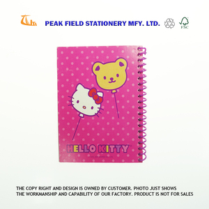 Cat Cover Printed Color Pages 2017 Diary of a Wimpy Kid Note <strong>Book</strong> - Product Image 5