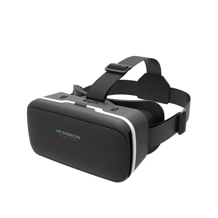 Shinecon Kacamata Realita Virtual, Kacamata VR 3D, Game Film, Video, Kacamata VR 3d, Pemasok Asli
