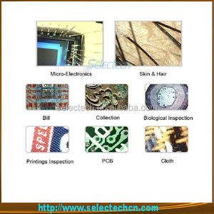 SE-PC-001 microscopio con anillo de luz led, 1.3MP 200X, más Popular, con 4LED/8LED y software de medición - Product Image 3