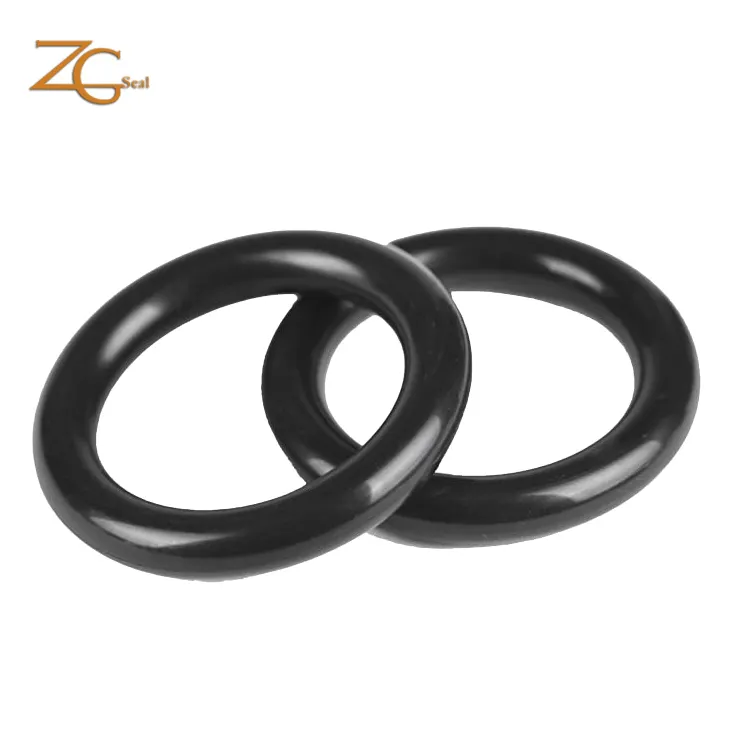 Anello di tenuta in gomma nera con anello o personalizzato di alta qualità nbr hnbr fkm