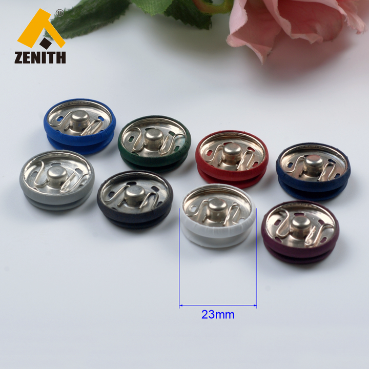 BM10082 Colorful 23MM Fabric Custom Baby Snap Button