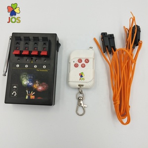 Yeni 4 kanal anten ile çeşitleri kablosuz uzaktan kumanda havai fişek ateşleme sistemi 4 adet güvenlik elektrikli maç - Product Image 1