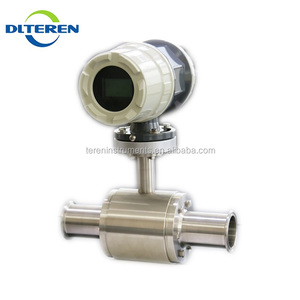 Teren Từ Nước Trái Cây Đường lỏng Vệ Sinh Flow meter 0.5% Độ Chính Xác thép Không gỉ Flow meter Trung Quốc Nhà Sản Xuất - Product Image 4