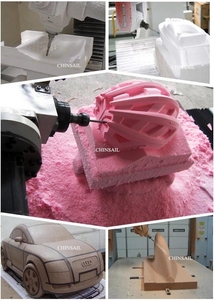 简单操作 1325 1530 数控路由器 5 轴木材/5 轴石材数控路由器 - Product Image 5