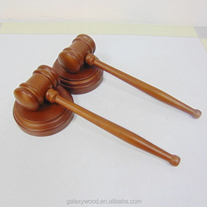 Wholesale Custom Solid Wood <strong>Gavel</strong> with Sound Block for Lawyer Judge <strong>Auction</strong> - Product Image 3