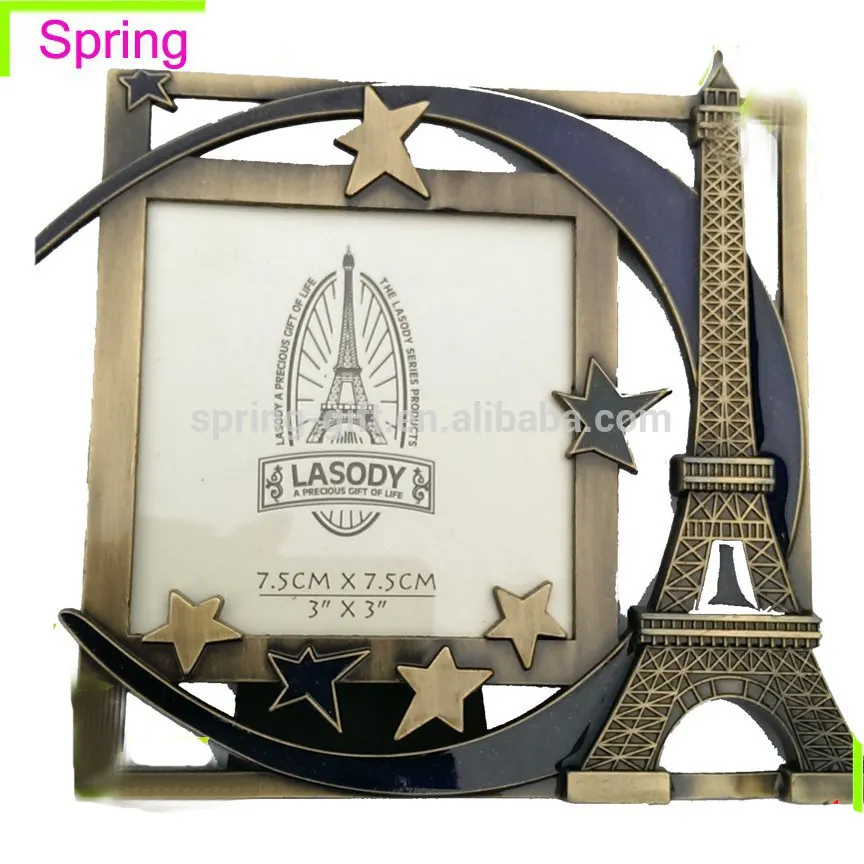 Mini album France paris souvenir en métal cadre photo cadeau de printemps