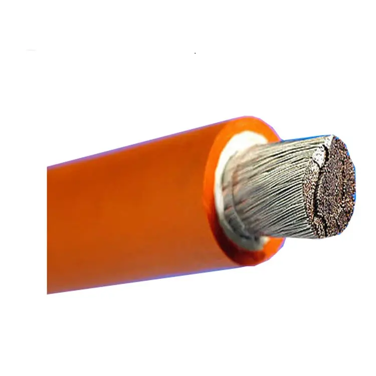 Alta velocidade de cobre Macio fios 50mm 70mm 95 milímetros 120 milímetros 150 milímetros encalhado cabo de solda elétrica