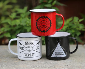 12oz Enamel Coffee <strong>Cup</strong> - Product Image 5