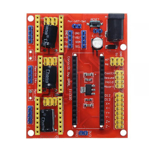 Ücretsiz kargo 3D yazıcı gravür CNC kalkan V4 genişletme kartı Arduino Mega için