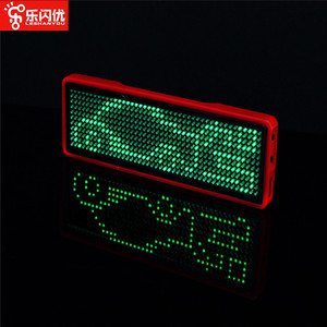 Programmable <strong>LED</strong> Name Badge <strong>LED</strong> Name Tag Scrolling <strong>LED</strong> Signs - Product Image 1