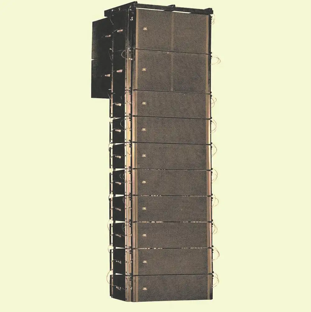 2 q1 vrx 1000 vatios de altavoces line array diseño de caja