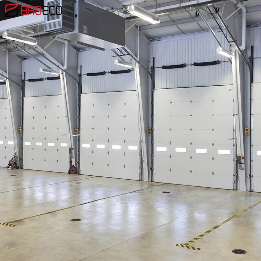 Porte d'entrepôt automatique industrielle en acier, partie accessoire de haute sécurité, pour entrepôt