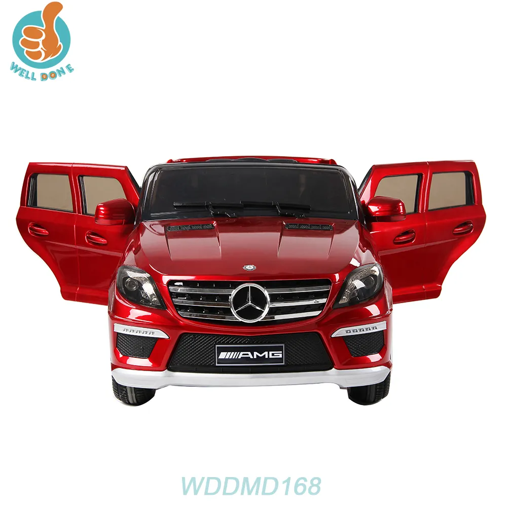 لعبة سيارات سباق للأطفال من WDDMD168, لعبة سيارات سباق للأطفال Mercedes Benz ML63 ، مع بابين مفتوحتين