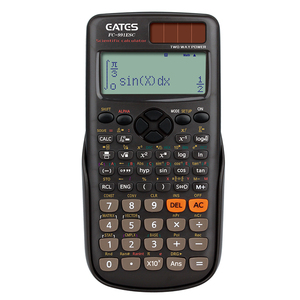 คุณภาพสูงนักเรียนสอบ Equation คำนวณ417ฟังก์ชั่นเครื่องคิดเลขวิทยาศาสตร์ FC-991ESC - Product Image 1