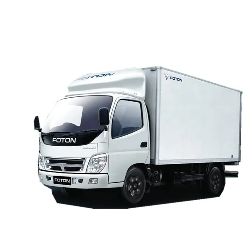 Foton 4 × 2小さな食品バンRefrigerator Box Truck Cold Room Van -5〜15度冷凍庫トラック